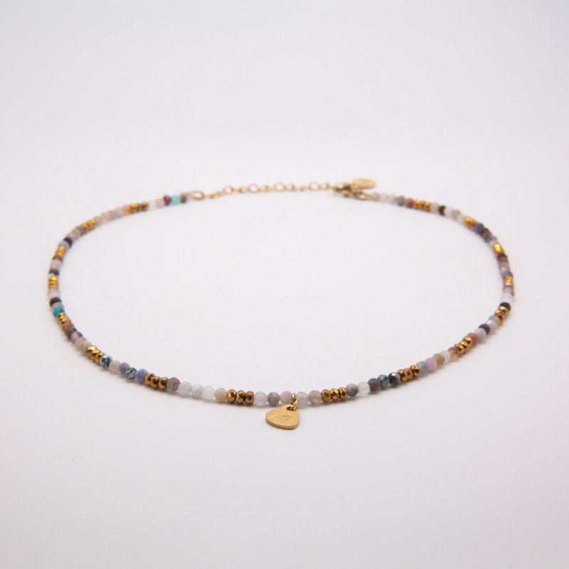 Collier radial multicolore" Eternel" – Expression libre et éclat lumineux | Petit Cœur