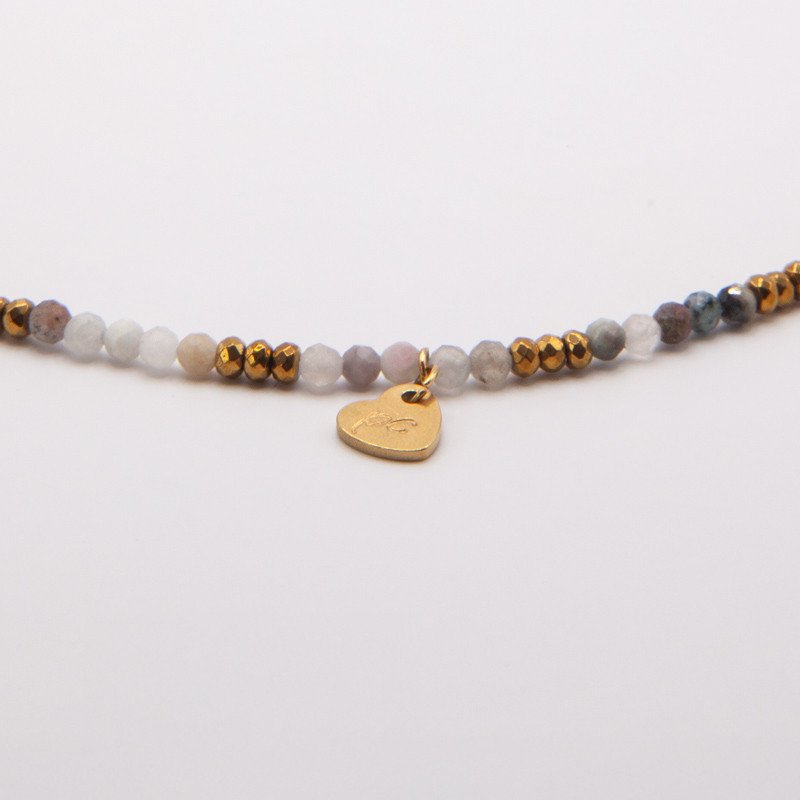 Collier radial multicolore" Eternel" – Expression libre et éclat lumineux | Petit Cœur